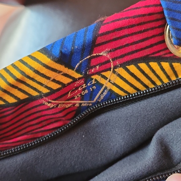 African print large tote African wax cotton handbag unique purse - Picture 9 of 15